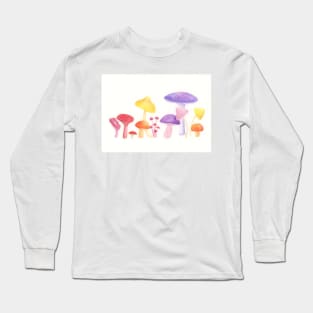 Mushrooms Long Sleeve T-Shirt